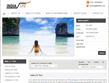 Tablet Screenshot of indialtc.com